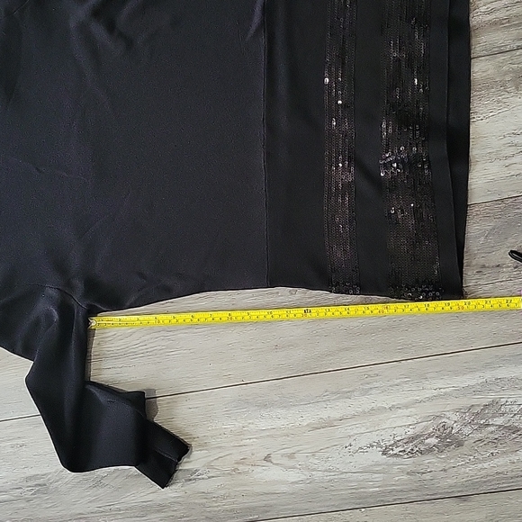 NWOT INC International Concepts Assymetrical Sequined Sweater - Picture 6 of 8